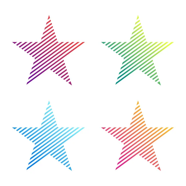 Symbole d'étoile élégant — Image vectorielle