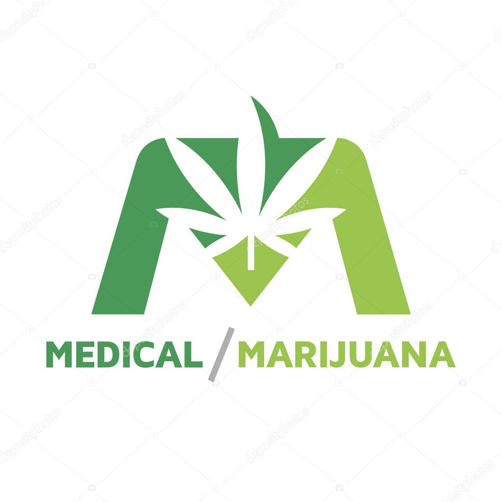 A great marijuana medical treatment symbol