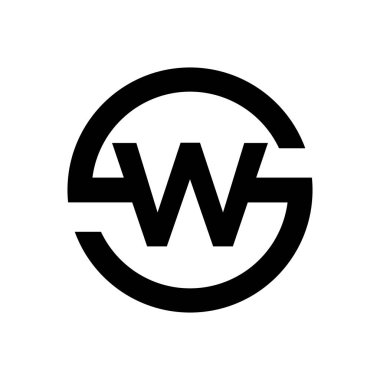 S harfi sembolü W ile birlikte