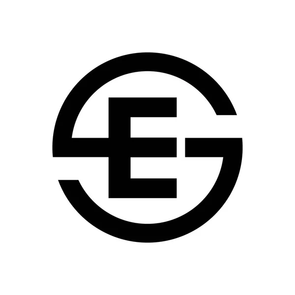 Символ буквы S Комбинация, векторная иллюстрация — стоковый вектор