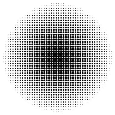 Nokta yarı ton desen arka plan