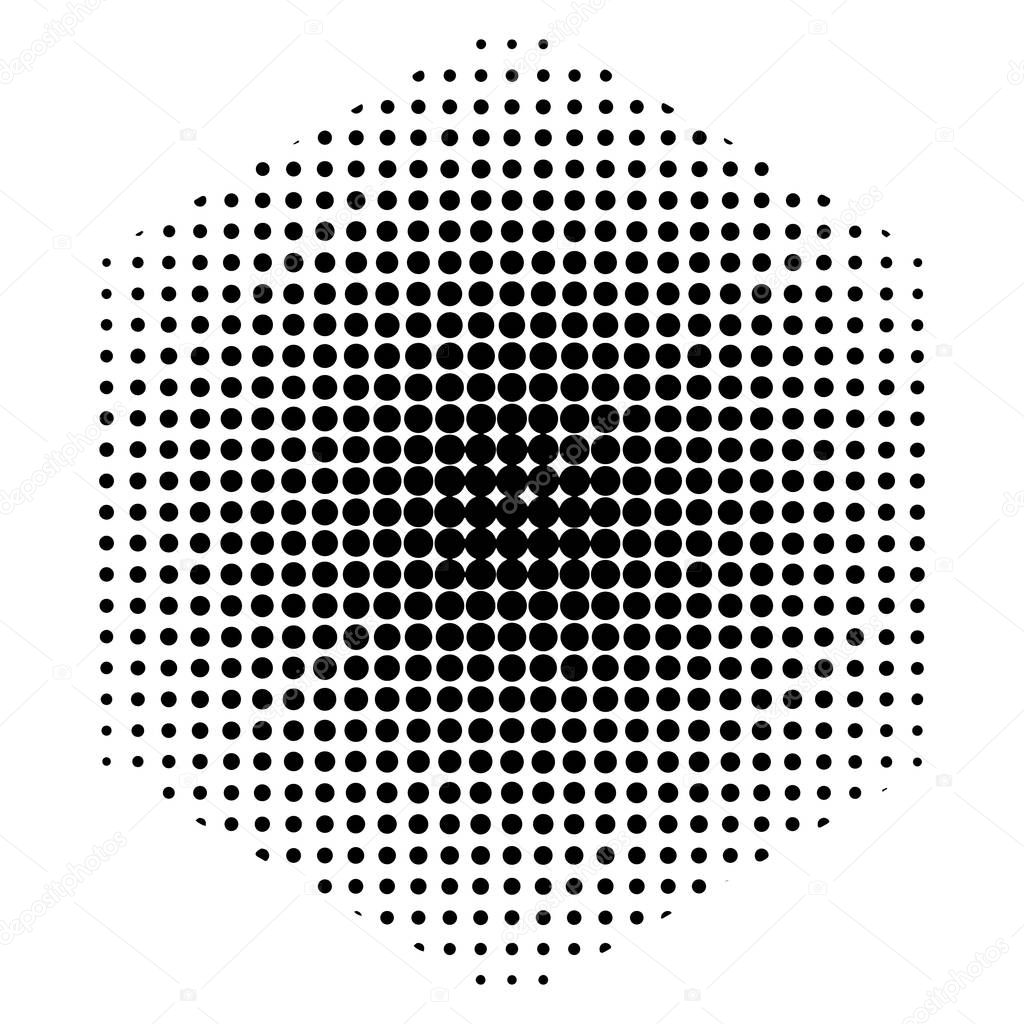 Dots half tone pattern background