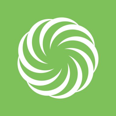 Yaratıcı sarmal, daire, geometrik şekil sembolü