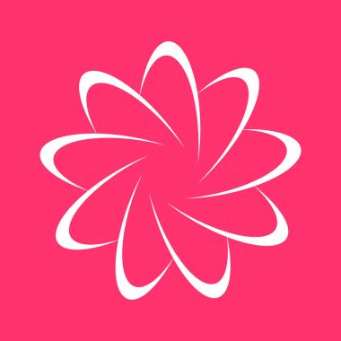 Yaratıcı sarmal, daire, geometrik şekil sembolü