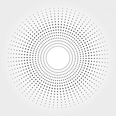 Yarım ton vektör çizim