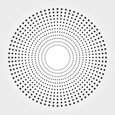 Yarım ton vektör çizim