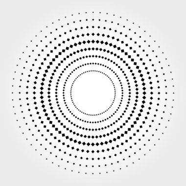 Yarım ton vektör çizim