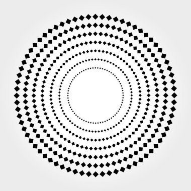 Yarım ton vektör çizim