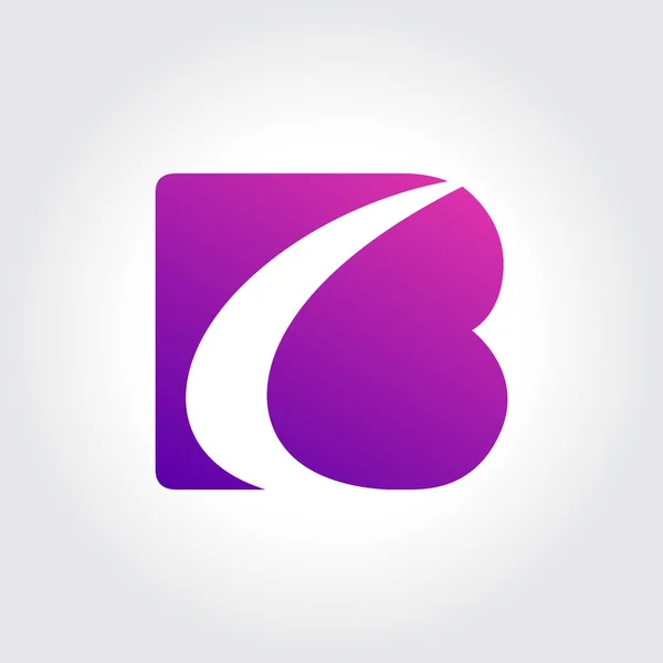 Letter B symbool Design — Stockvector