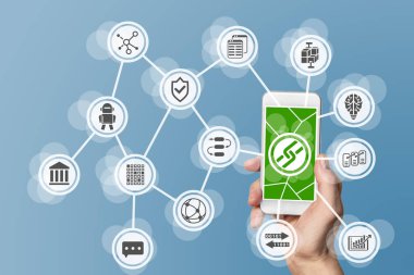 Blockchain ve mobil bilgi işlem arka plan