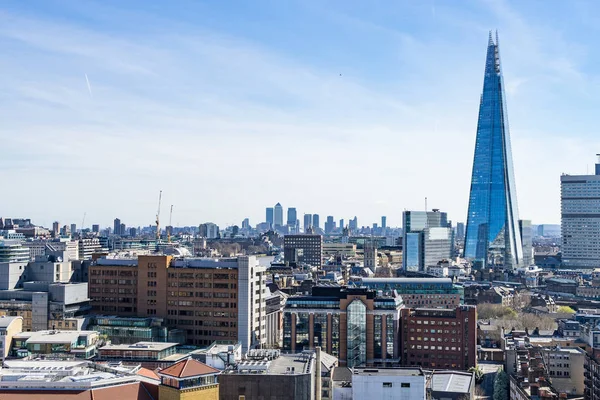 stock image London - March 30: London downtown skyline with the shard on Mar