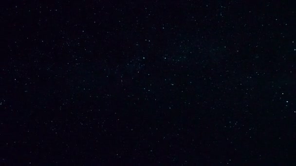 Ciel étoiles timelapse — Video