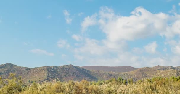 Montanhas quentes na ilha da Sardenha. Prazo de validade — Vídeo de Stock