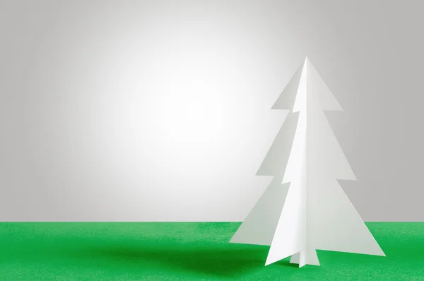 Weihnachtsbaum auf Samthintergrund. Weihnachtsbaumpapier. — Stockfoto