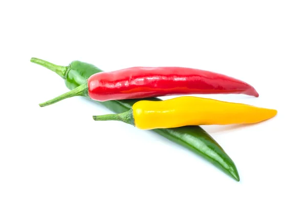 Pimiento chile sobre fondo blanco . —  Fotos de Stock