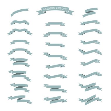 Modern şeritler cabukşalterli, düz tasarım stili vektör.