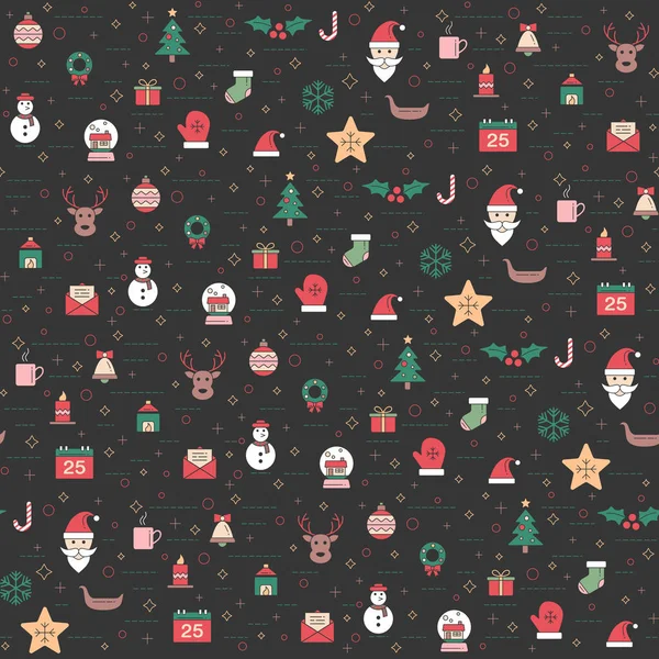 Noel ve mutlu yeni yıl desen. Kış tatil desen.