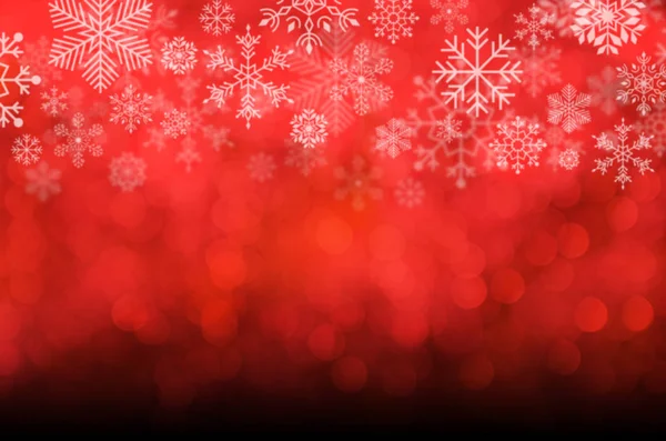 Christmas and New year background. Red blurred abstract backgrou — Stock Photo, Image