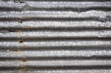 Duvar, paslı çinko grunge arka plan çinko