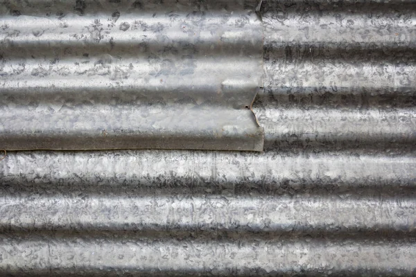 Pared de zinc, fondo grunge oxidado de zinc — Foto de Stock