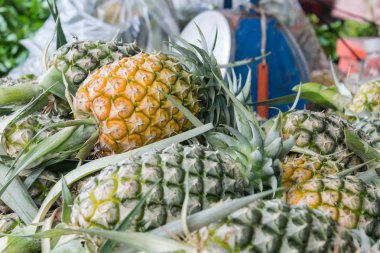 Ananas piyasada yığını