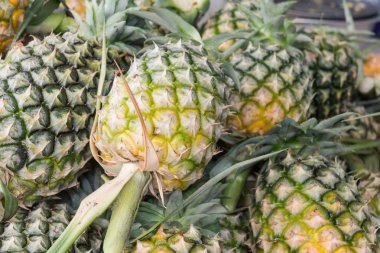 Ananas piyasada yığını