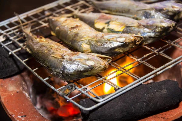 balık ızgara ocakta