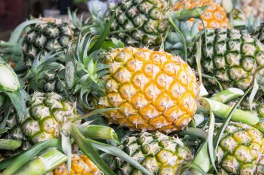 Ananas piyasada yığını