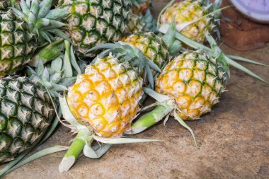 Ananas piyasada yığını