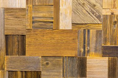 Farklı grunge vintage ahşap dokular panelinden mozaik parçası