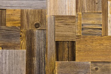 Farklı grunge vintage panelinden parçası panoları, duvar eski ahşap yüzey yıpranmış. Tasarım, decoration için ahşap dokular