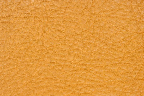 Echtes Leder Textur, leuchtend orange Farbe. moderner Hintergrund, Hintergrund, Substrat, Kompositionsnutzung mit Kopierraum — Stockfoto