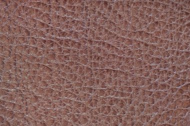 Hakiki deri doku, kahverengi renk, mat yüzey, trendy arka plan. Alışveriş, üretim, modern desen afiş tasarlamak zemin kavramı