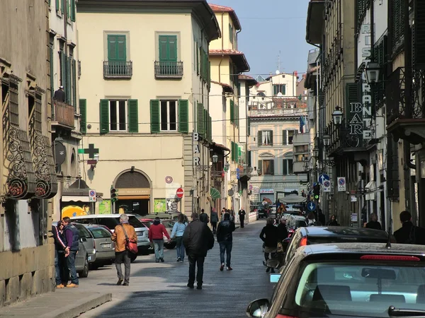 피렌체의 거리에서 — 스톡 사진
