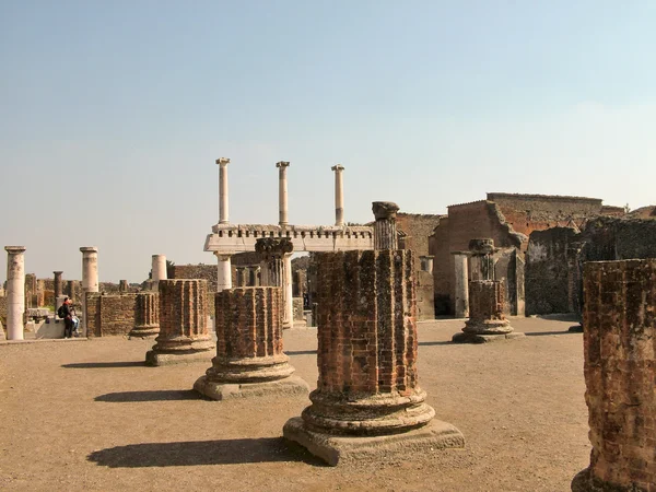 Pompei, Olaszország, a helyek a városban — Stock Fotó