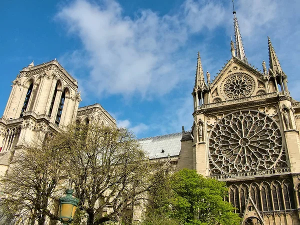 Notre Dame de Paris en París — Foto de Stock