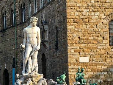 Neptune in Piazza della Signoria in Florence