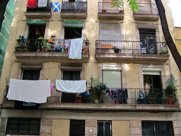 En el Barrio Gótico de Barcelona —  Fotos de Stock