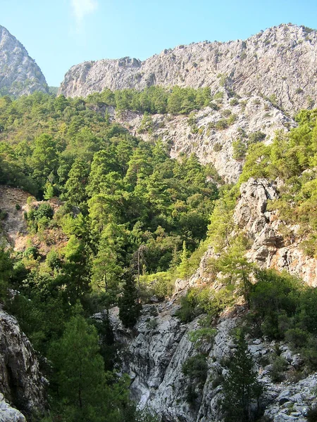 Widokiem na Kanion Göynük w Turcji — Zdjęcie stockowe