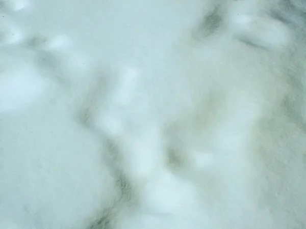 Тіні Фігури Поверхні Снігу — стокове фото