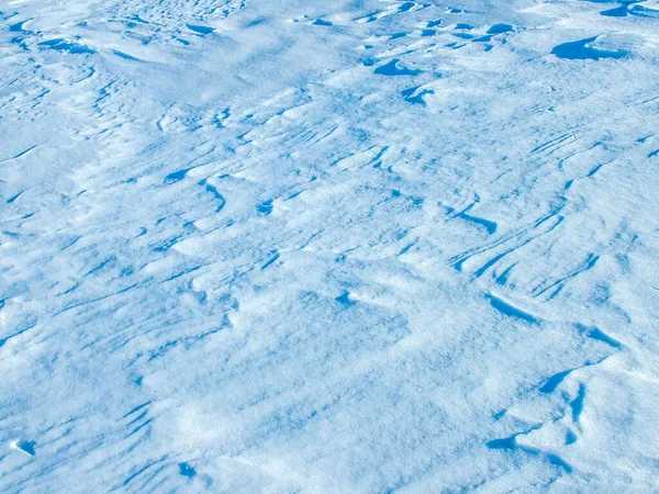 Shadows Figures Surface Snow — Stock Photo, Image