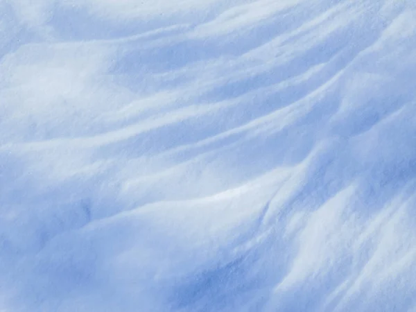 Shadows Patterns Lines Surface Snow Texture Background Toned Blue White — Stock Photo, Image