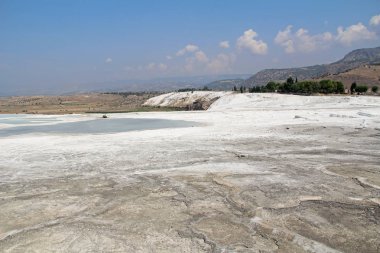 Türkiye, nadir doğal olay Pamukkale egzotik incisi.