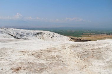 Türkiye, nadir doğal olay Pamukkale egzotik incisi.