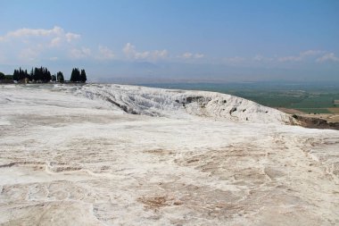 Türkiye, nadir doğal olay Pamukkale egzotik incisi.