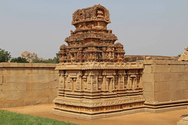 Hazara Rama chrám, Hampi, Karnataka, Indie — Stock fotografie