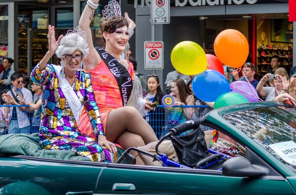 Участники марша 2016 года в Ванкувере, Британская Колумбия, Канада
