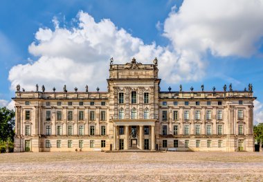 Historic Ludwigslust Palace in northern Germany clipart