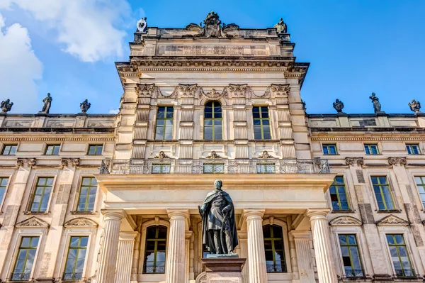 Palacio histórico Ludwigslust en el norte de Alemania — Foto de Stock