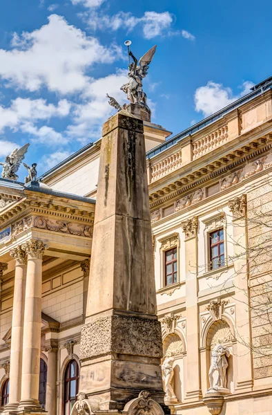 Teatro Estatal de Hesse en Wiesbaden — Foto de Stock